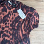 NASTY GAL, tigrované šaty, S/36/8