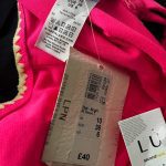 RIVER ISLAND, celé ružové plavky, S/36/8