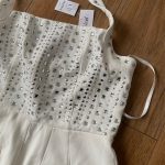 NASTY GAL, biely overál, viac veľkostí