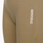 GYMSHARK, hnedé legíny, S/36/8