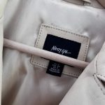 NASTY GAL, kožený trenčkot, XS/34/6