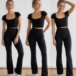 NASTY GAL, čierny top, viac veľkostí