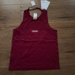 GYMSHARK, bordové tričko, XS/34/6